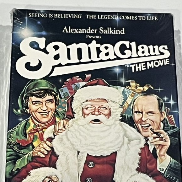 Vintage 1990 Santa Claus The Movie Dudley Moore Movie VHS Sealed  Video Treasure - Picture 4 of 15